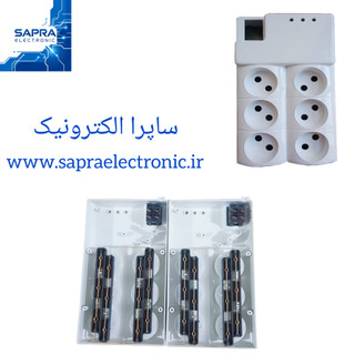 قاب محافظ برق 6 پریز مدل استاندارد