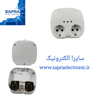 قاب محافظ برق ۲ پریز ارتدار